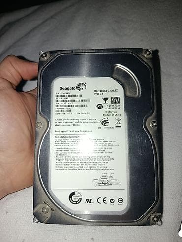 Seagate Barracuda 7200.12 – 250 GB HDD - Model: Barracuda 7200.12 -