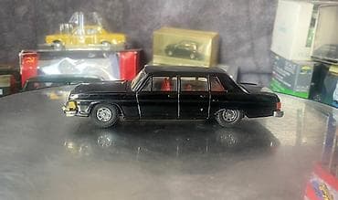 Коллекционная модель GAZ-14 Cayka black 1977 Сделано в СССР Scale
