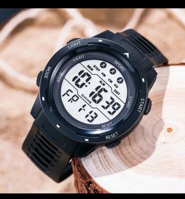 Rəqəmsal idman saatı - Ekran: Böyük rəqəmsal displey, mavi arxa işıq lalafo.az -da Rəqəmsal idman saatı - Ekran: Böyük rəqəmsal displey, mavi arxa işıq