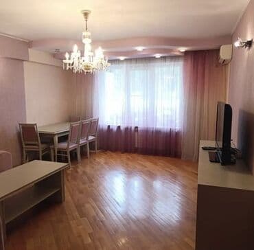 BYD: Mənzil kirayə/verilir - Geniş və işıqlı zal: kristal lustra, iri — 1