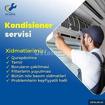 Təmir, Split kondisionerlər, Quraşdırılma