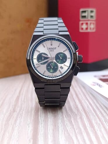 stok: Yeni, Qol saatı, Tissot, rəng - Mavi — 3