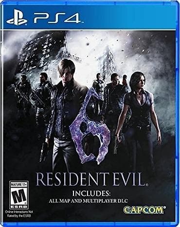resident evil 4: PlayStation 4 üçün Resident Evil 6 – Capcom - Janr: Aksiyon, qorxu — 1