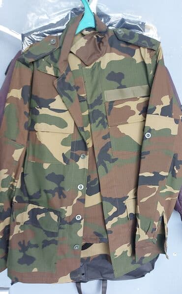 Futbolkalar: Kamuflyaj gödəkcə – ölçü 46 - Klassik “woodland” kamuflyaj naxışı - — 1