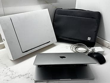 4 g modem: Apple MacBook Air M3 Məlumatları şəkildə yükləmişəm. Ekranda qoruyucu — 1