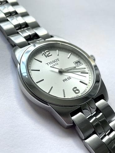 gün eynəyi: İşlənmiş, Qol saatı, Tissot, rəng - Ağ — 4