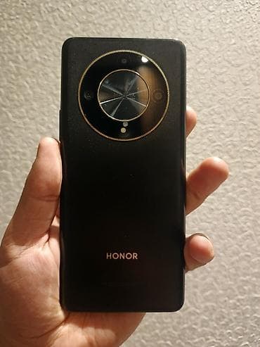 ucuz iphone 7: Honor X9b, 256 GB, rəng - Qara, Barmaq izi — 1