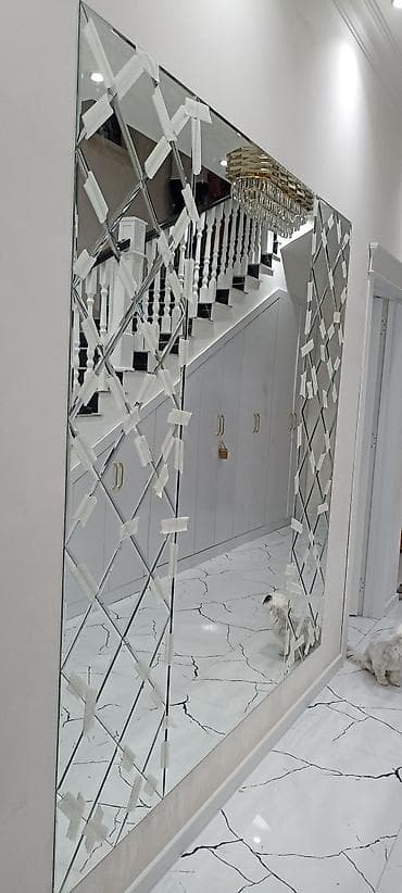 polikarbonat dam örtükləri: Işiqli güzgülərin dekor güzgülərin və istədiyiniz formada kəsilməsi və — 3