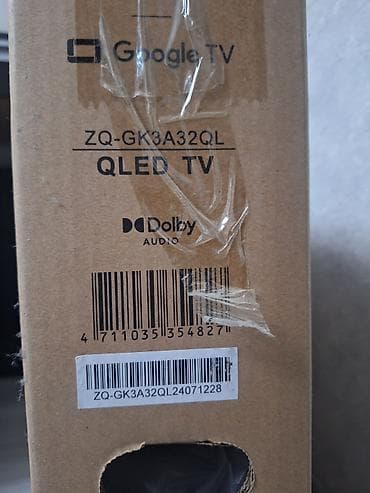 xiaomi bluetooth: Aiwa 32" QLED TV – Google TV ilə Model: ZQ-GK3A32QL Xüsusiyyətlər: - — 3