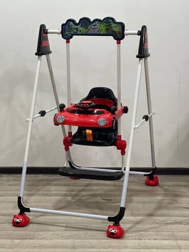 uşaq yellənçəyi: Uşaq yellənçəyi 1 yaşdan - 5 yaşa qədər Maşın fiqurlu Ev və bağ üçün — 1