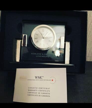 Stol üstü təzə saat. Pasportuda var. Kutusuda təzədi. Heç işlənməyib lalafo.az -da Stol üstü təzə saat. Pasportuda var. Kutusuda təzədi. Heç işlənməyib