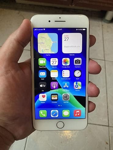 iponalar: IPhone 8 Plus, 256 GB, Ağ, Barmaq izi — 3