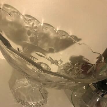 neman xrustal: Temiz xrustal qedimi qablar — 4