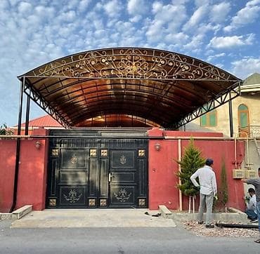 Təmir və tikinti: Sənaye üslubunda dekorativ naves və darvaza konstruksiyası - — 1