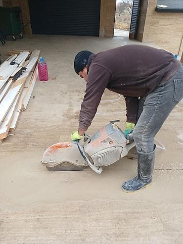 ağ qapı: Beton və daş kəsimi xidməti - Armaturlu beton, kolon, tavan və — 7