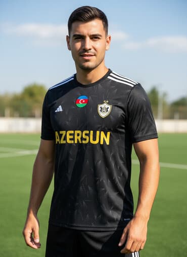 Futbolka, Adidas, XL, rəng - Qara