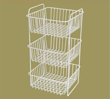 Mətbəx aksesuarları: Meyvə-tərəvəz yiğmaq uçun tekerli şkaf
3 mertebe tekerli — 20