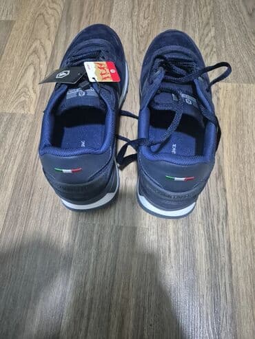 Ayaqqabılar: Hammer Jack kişi idman ayaqqabısı - Rəng: tünd göy (navy), yan — 2