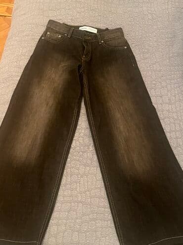 qaqa şalvarı: Bershka jeans, geyinilmeyib, razmer 32, 95 azn almisam, satiram 20 — 1