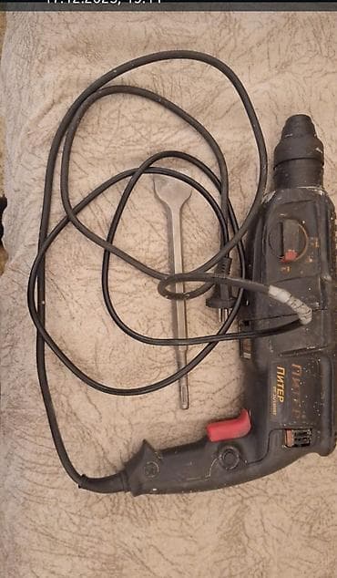 Ручные механические инструменты: Elektrik perforator – “ПИТЕР” markalı - Güc aləti: zərbəli — 1
