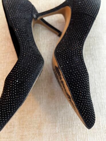 derihan ayakkabı: Tuflilər, Ölçü: 39, rəng - Qara, İşlənmiş — 5