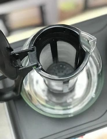 korkmaz samovar: Yeni, rəng - Qara, Çaydan, Şüşə, 2 l — 4