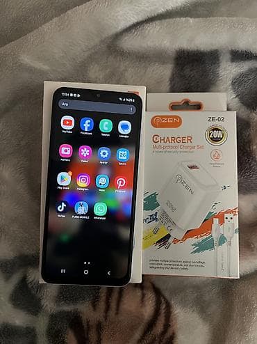 nova 11 pro: Samsung Galaxy A13, 32 GB, rəng - Mavi, Barmaq izi, Face ID — 3