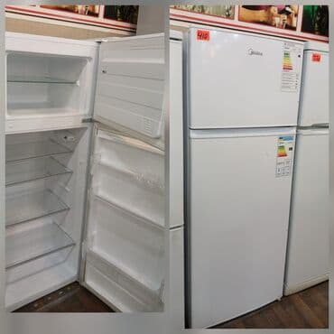 mini soyuducu masin ucun: İşlənmiş 2 qapılı Midea Soyuducu Satılır, rəng - Ağ — 1