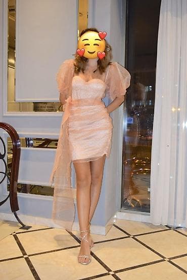 Çox zərif və gözəl ziyafət donu ✨ Cəmi 1 dəfə geyinilib, tam yeni — 1