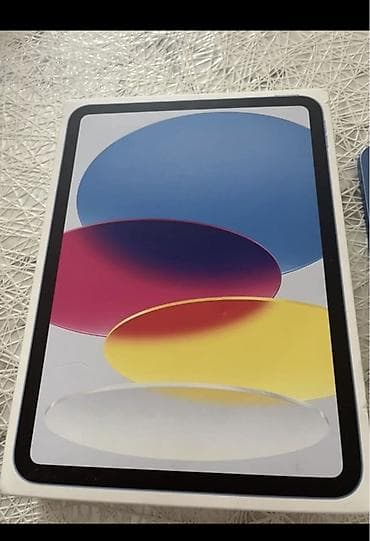 IPad A16 128GB mavi rəngdədir 💙 Cəmi 22 dəfə şarj olunub, batareya