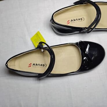 ГАЗ: Цвет - Черный Балетки, Размер: 36, Для девочек — 8