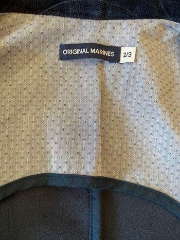 Məktəbli forması: Brend: “ori̇gi̇nal mari̇nes” 2-3 yaş.1dəfə toya geyinilib.Yeni̇ — 1