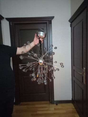 Çılçıraq, 10 və daha çox lampa, Metal — 2