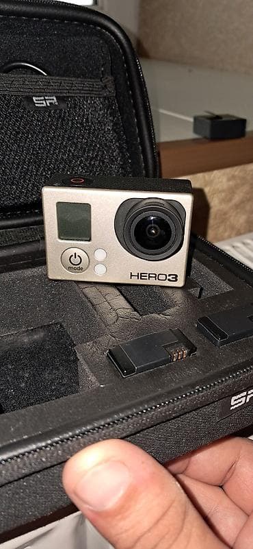 GoPro HERO3 BLACK aksion kamerası + SP POV Case komplekti Məhsul: -