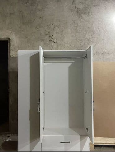 metbex şkaf: Новый, Распашной, 3 двери Прямой шкаф, Шкаф-вешалка, Россия — 3