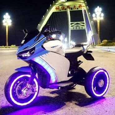 maşınlar uşaq üçün: Yeni işıqlı motosiklet modelimiz Ducati ! Qırmızı Göy və narıncı — 3