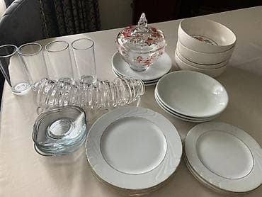 kombi 32: Nahar dəsti, rəng - Ağ, Farfor — 1