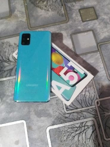 android manitor: Samsung Galaxy A51, rəng - Mavi — 2