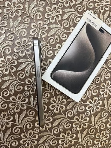7 iphone plus: IPhone 15 Pro, 128 GB, Natural Titanium, Face ID — 3