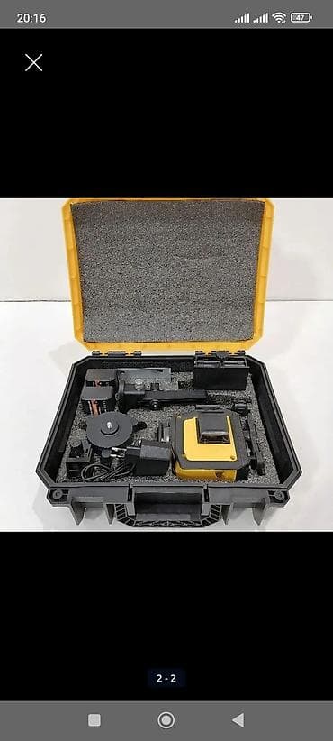 mini drel satilir: Profesional 360° xətt lazeri dəsti Məhsul təsviri: - 3D/360° özünü — 2