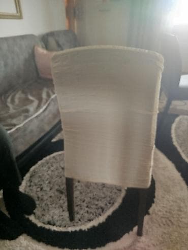 chicco yemek masasi: Qonaq otağı üçün, Qatlanmayan, rəng - Bej Stul — 1