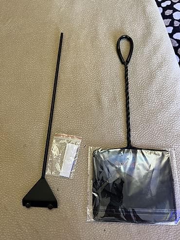 perde ucuz: Akvarium ucun teze paslanmayan shushe temizleyen lezva 15 azn Teze — 1