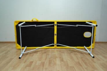 кушетка для массажа складная бу: Новый, Масажная кушетка, Складной чемодан, цвет - Зеленый — 2