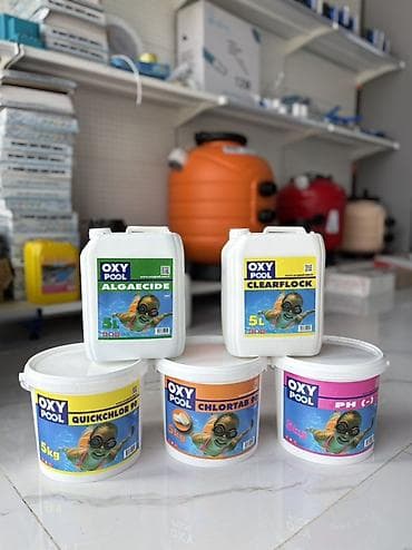 cirkab sularin temizlenmesi: 💧 OXY POOL Hovuz Dərmanları – 5-li Tam Komplekt ✅ Hovuz suyunun tam — 1