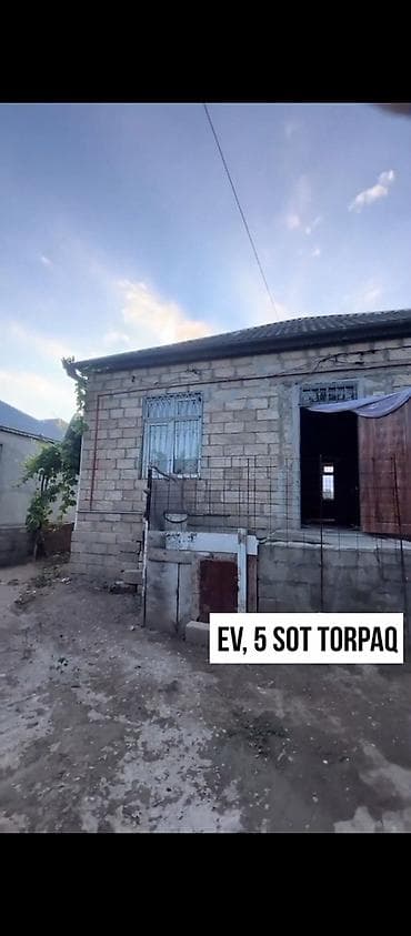 hovsanda heyet evler: 3 otaqlı, 70 kv. m, Kredit yoxdur, Orta təmir — 6