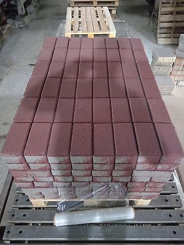 taxta material: Vibropress daş səki plitələri Məhsul: Beton vibropress səki plitələri — 5