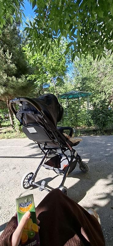 kidilo коляска 3 в 1: Çamadan kimi yığılır altına yük yığmaq olur həm oturaq həm uzanılı — 1