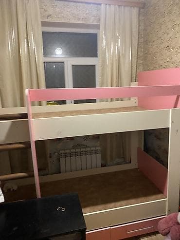 nerdivan: Oğlan və qız üçün, Çarpayı, Matrassız, Siyirməli, MDF — 1