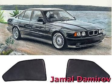 Bmw e34 üçün yan pərdələr 🚙🚒 ünvana və bölgələrə ödənişli çatdırılma — 1