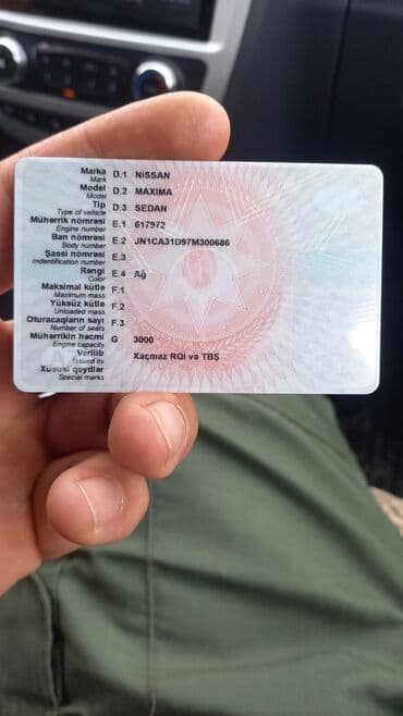 eylec: Nissan Maxima: 3 l | 2006 il Sedan — 6